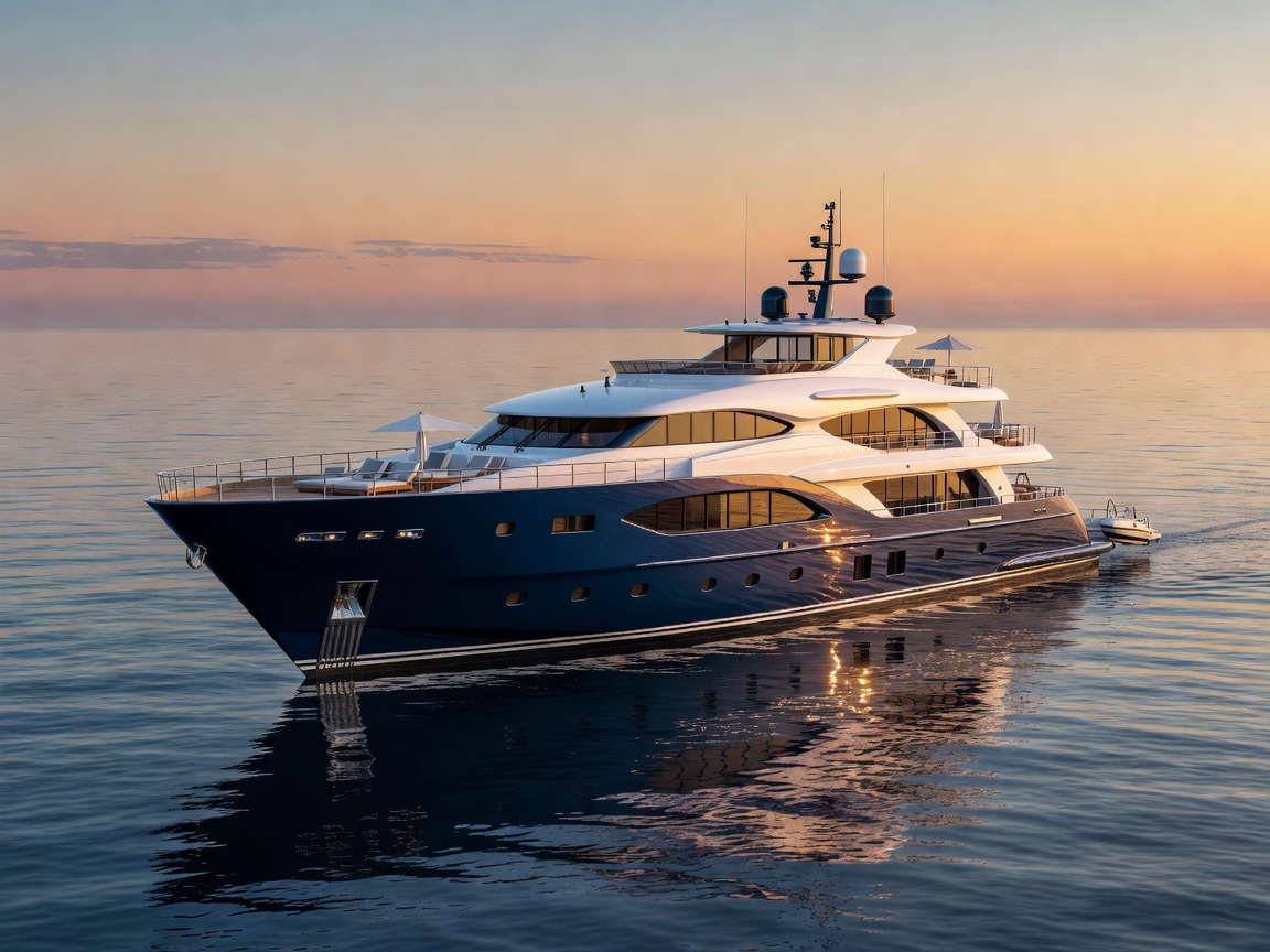 M/Y Aurelia Sovereign full exterior view